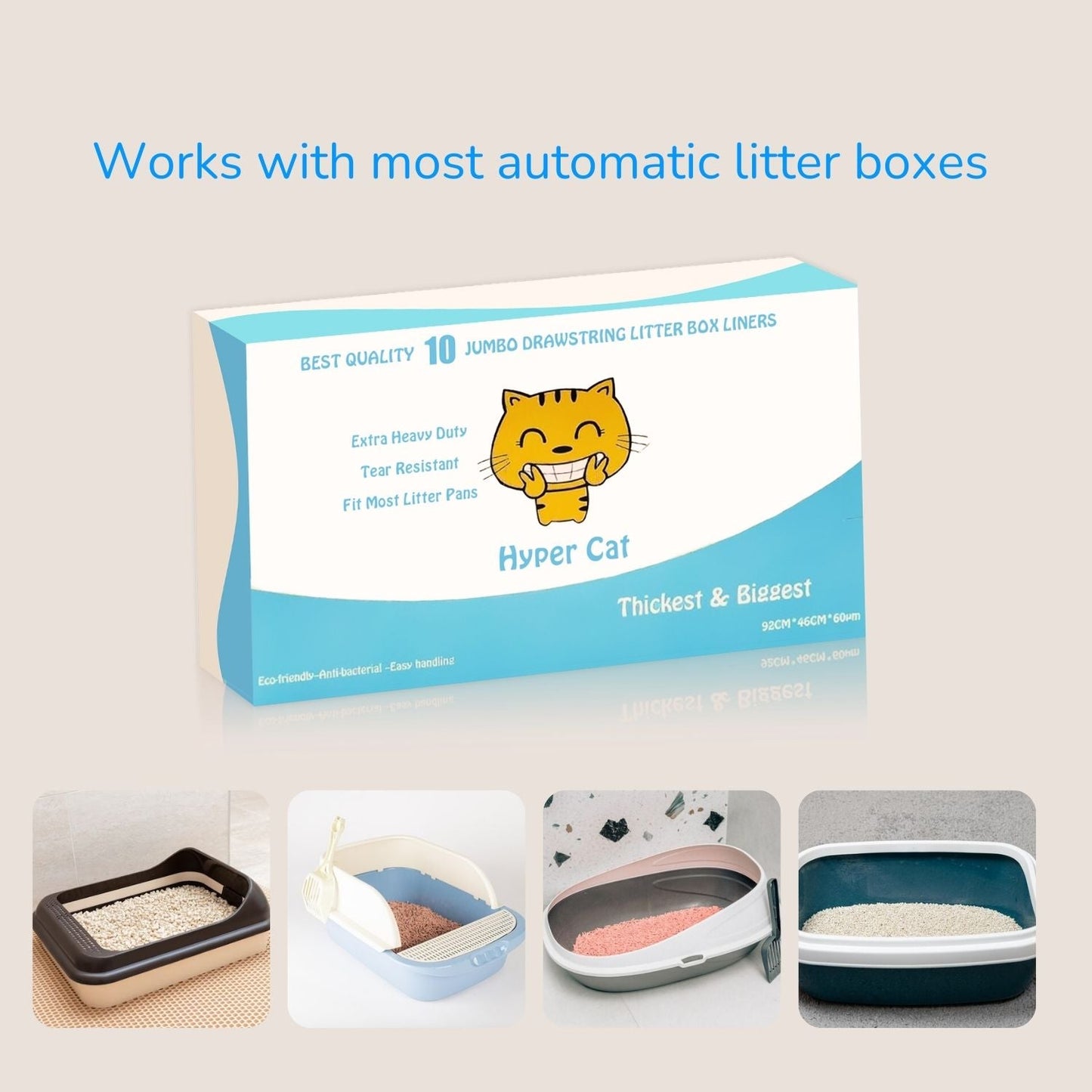 Jumbo Cat Litter Box Liners Pet N Pet ®