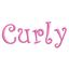 Embroidery Personalization Service Hot Pink Curly Service Dogline