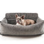 PupProtector™ Performance Tweed Memory Foam Dog Car Bed Travel Paw