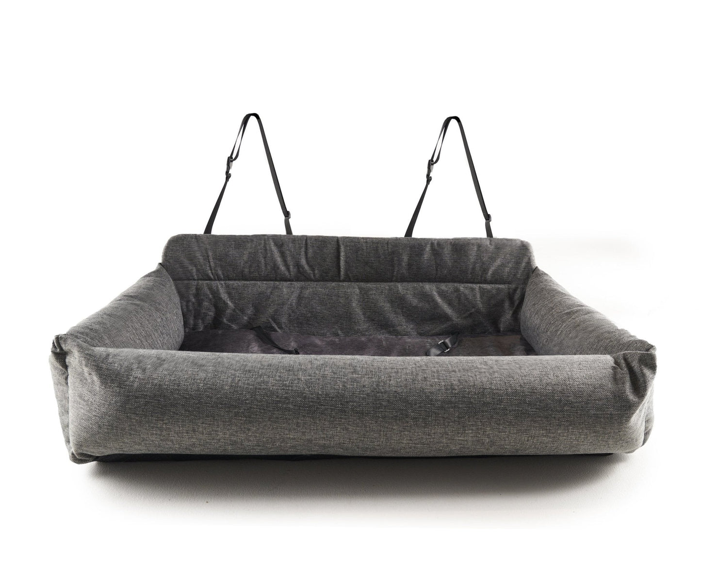 PupProtector™ Performance Tweed Memory Foam Dog Car Bed Travel Paw