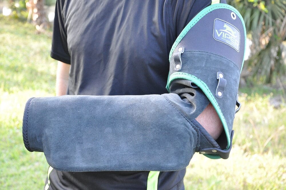 Viper Curved Leather Training and Trial Bite Sleeve (Left) Bite Sleeves Dogline