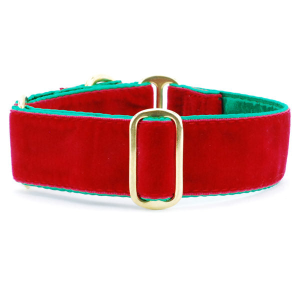 Velvet Martingale Dog Collars – Custom Design Your Own 2 Hounds Design