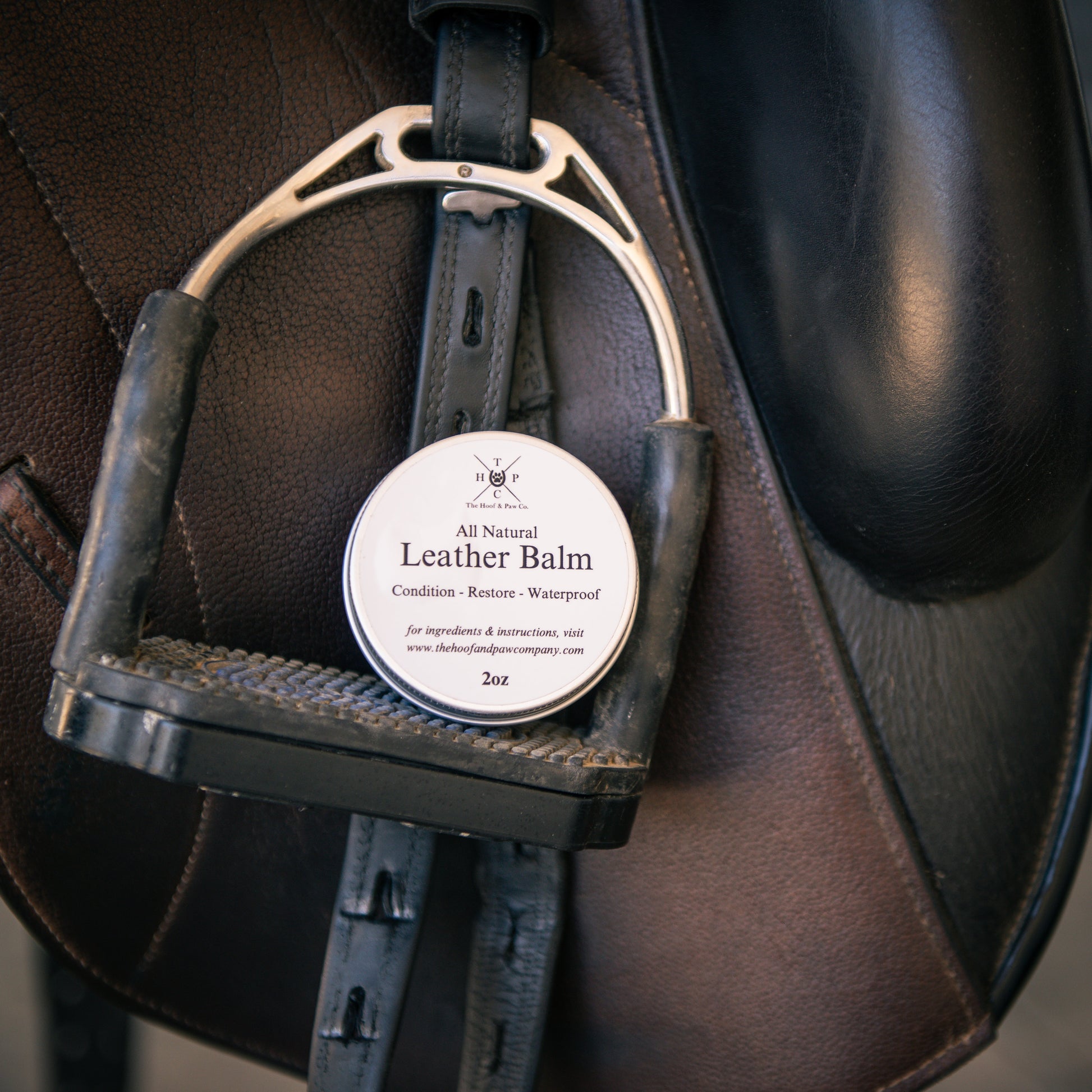 Leather Balm - 2oz The Hoof & Paw Co.