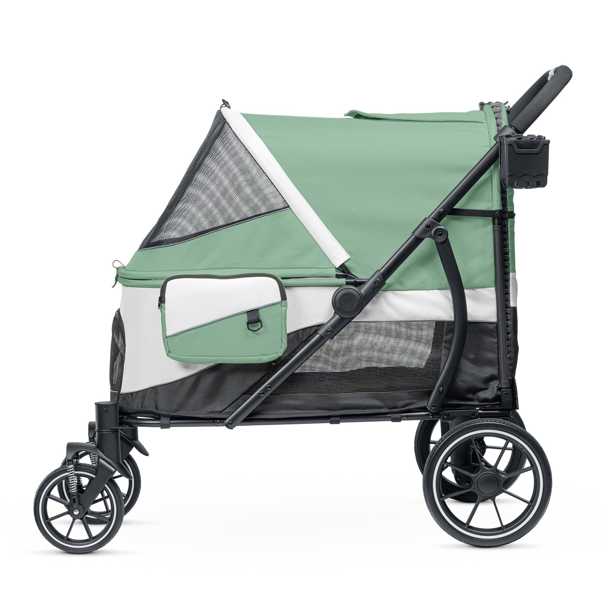 Powerhouse Pet Cruiser Stroller with Easy Access Ramp Pet Carriers Dogline