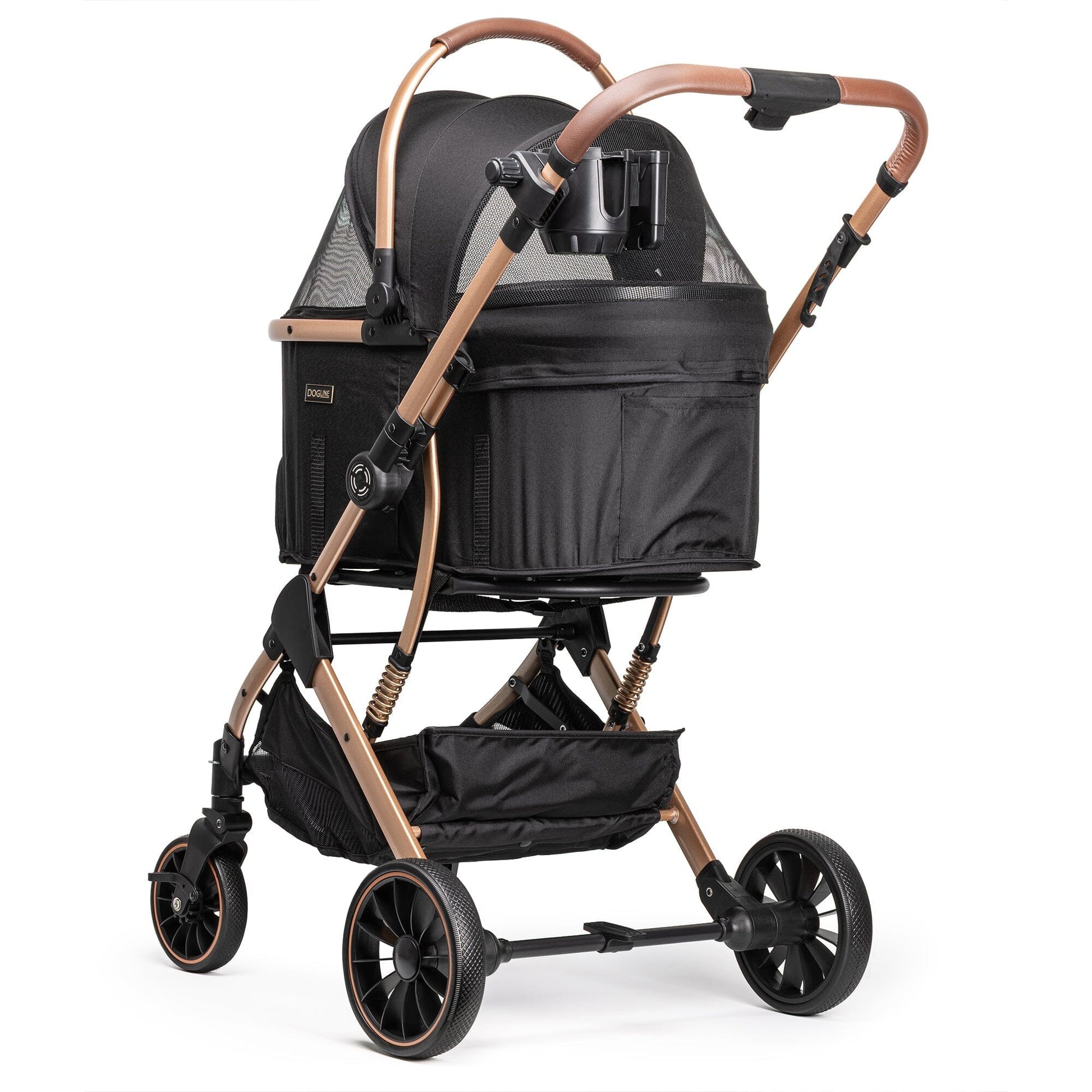 Signature Legacy Pet Stroller + Removable Cradle Pet Carriers Dogline