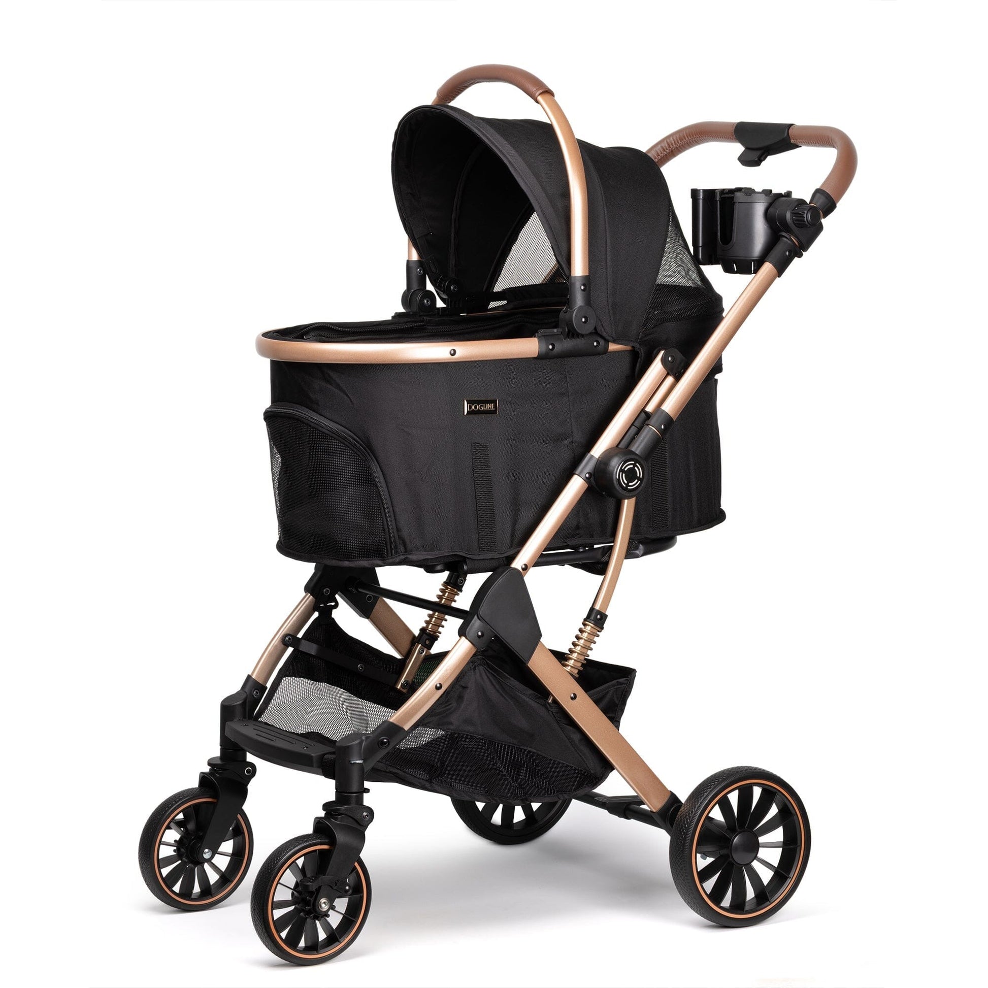 Signature Legacy Pet Stroller + Removable Cradle Pet Carriers Dogline