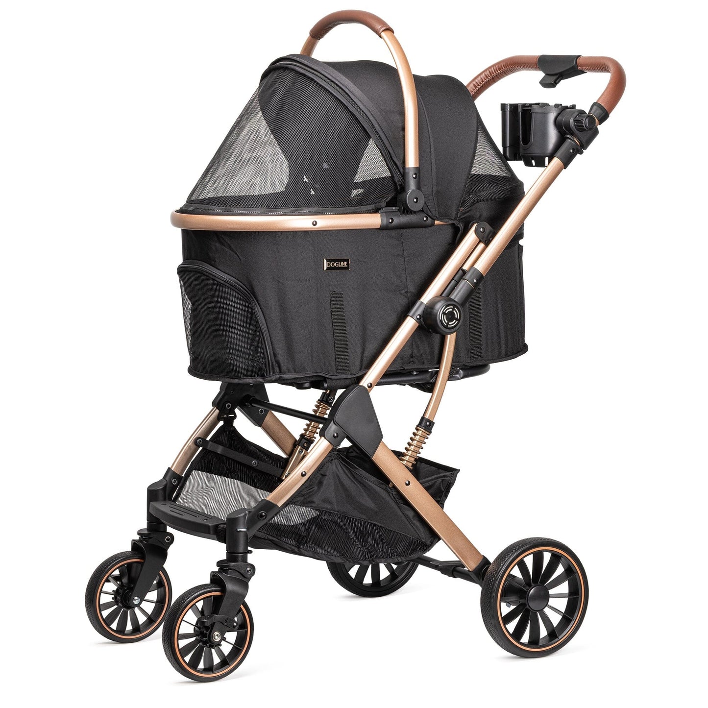 Signature Legacy Pet Stroller + Removable Cradle Pet Carriers Dogline
