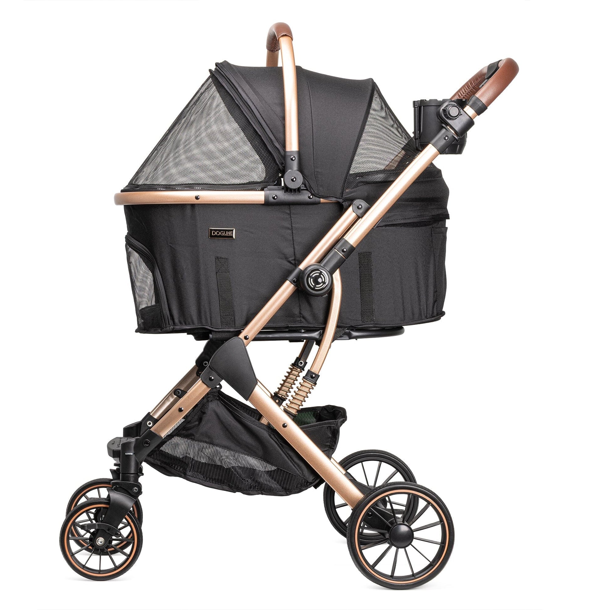 Signature Legacy Pet Stroller + Removable Cradle Pet Carriers Dogline