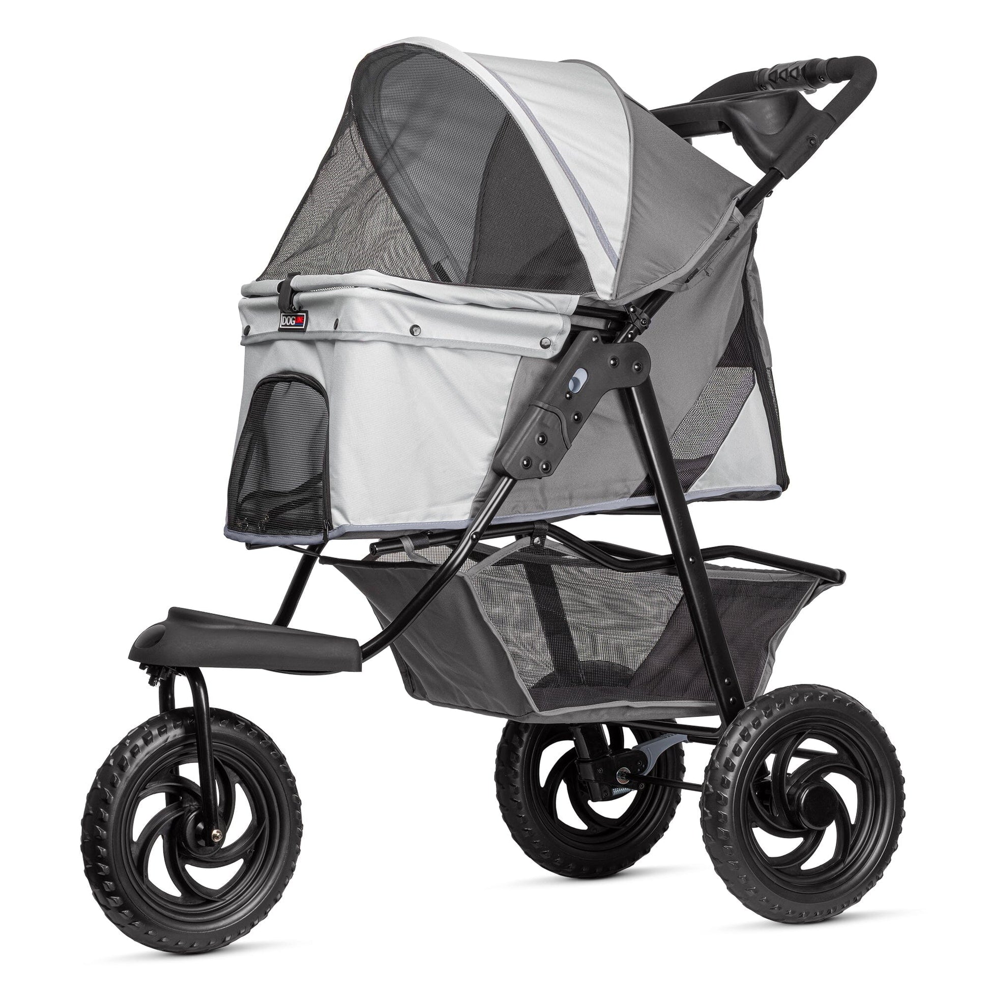TrailRunner Pet Stroller with 12" Mixed Terrain Rubber Tires Pet Carriers Dogline