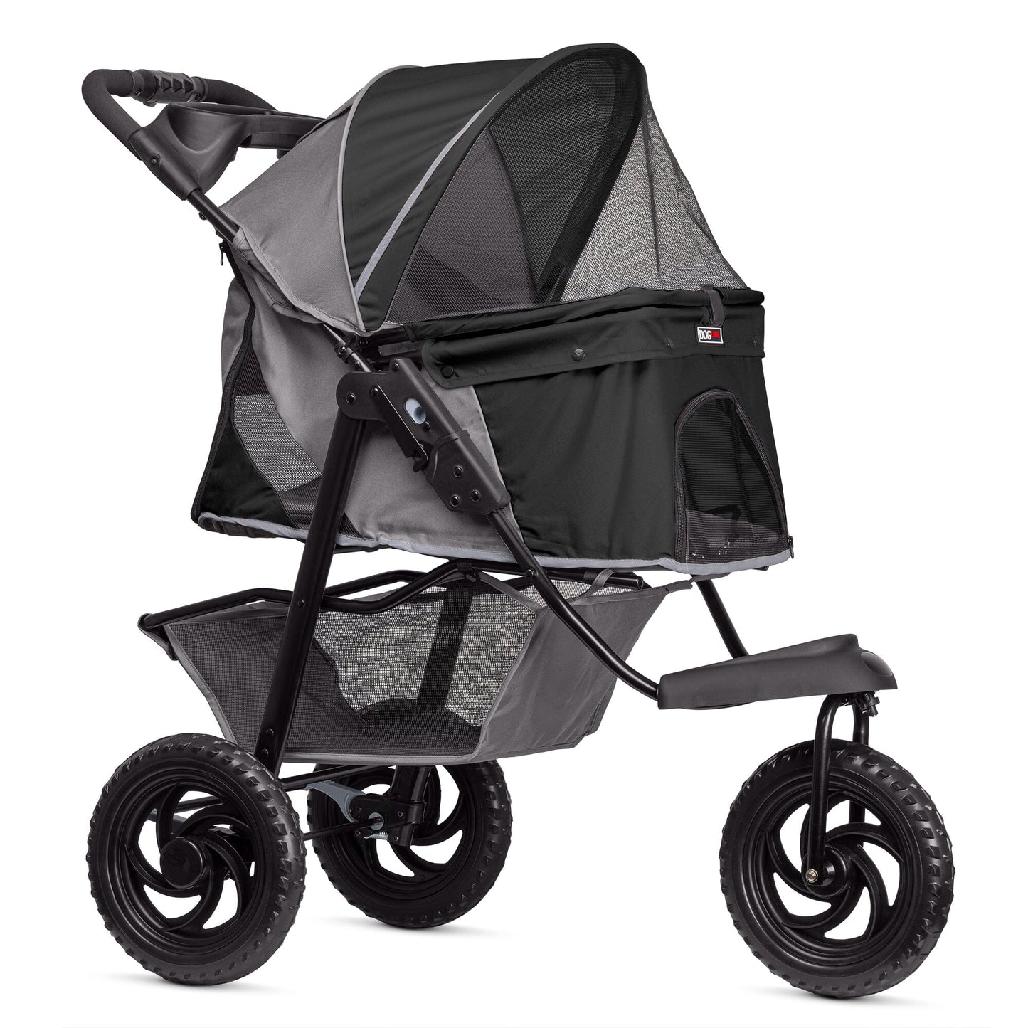 TrailRunner Pet Stroller with 12" Mixed Terrain Rubber Tires Pet Carriers Dogline
