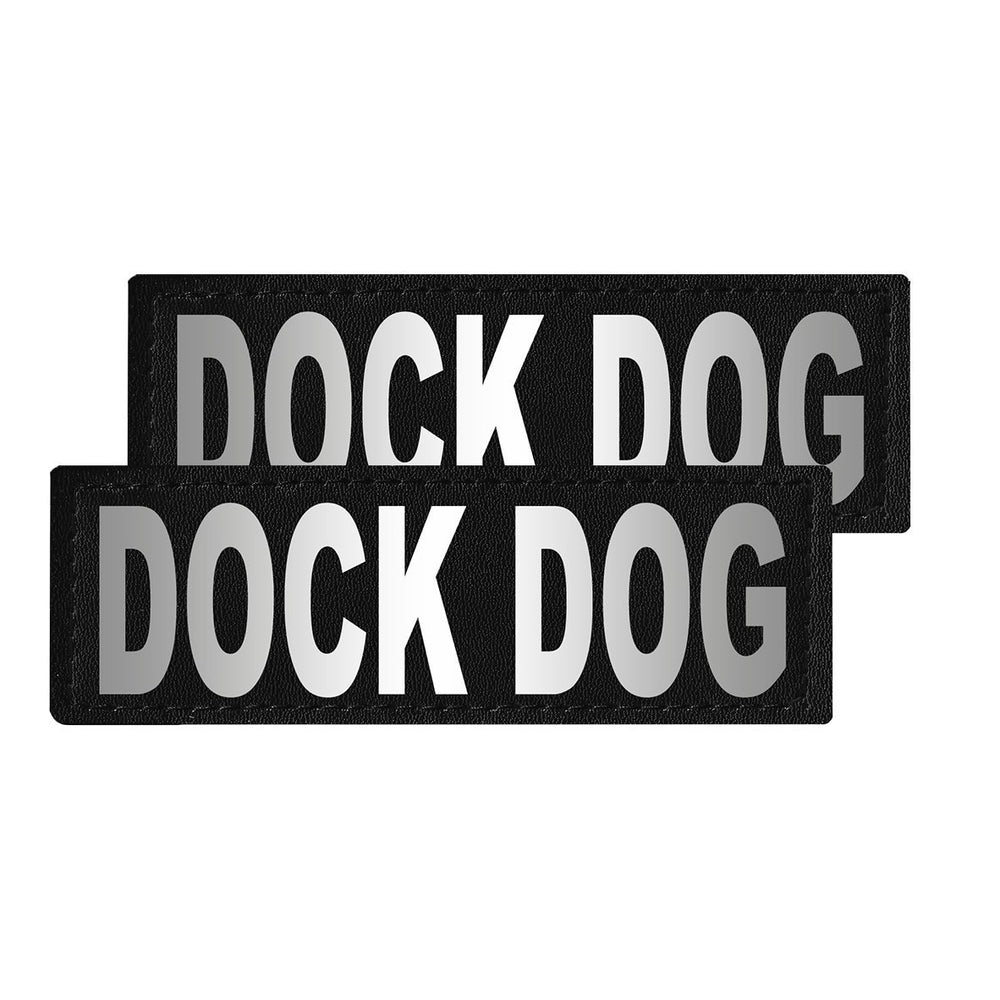 Removable Reflective Patches (Set of 2) DOCK DOG Dog Harnesses Dogline