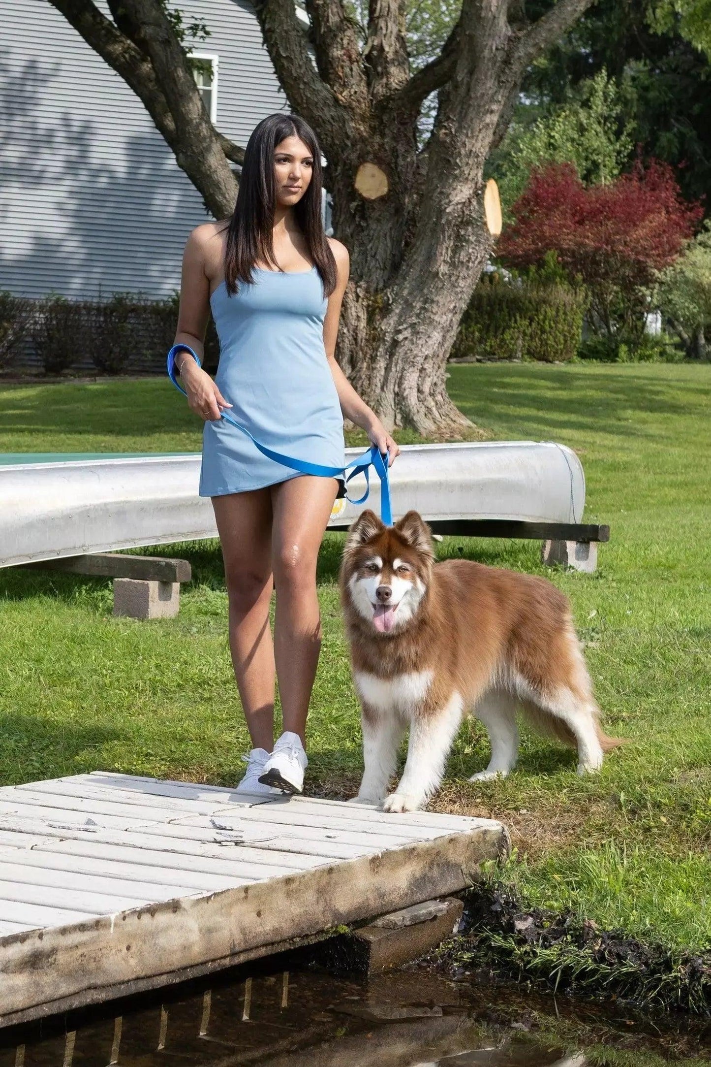 Dockside Adventures Waterproof Dog Leash Leash Aria the Fox