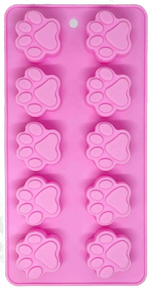 Dogtastic Jelly shots Silicone Molds Paw Silicone Mold Dogtastic