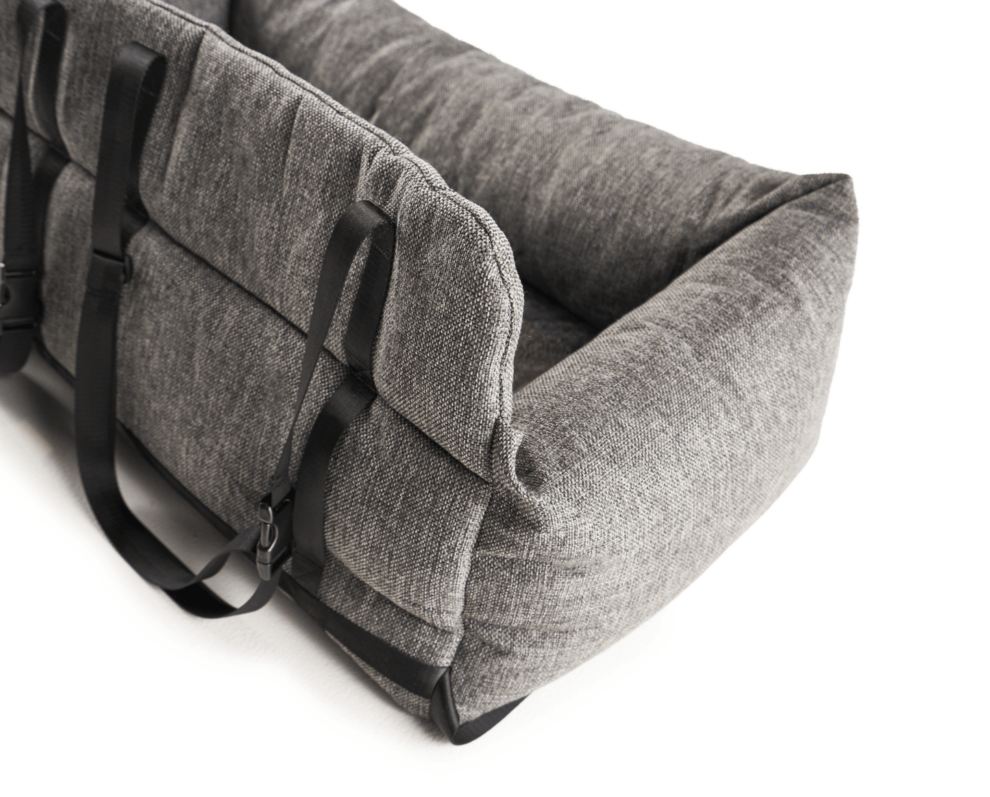 PupProtector™ Performance Tweed Memory Foam Dog Car Bed Travel Paw