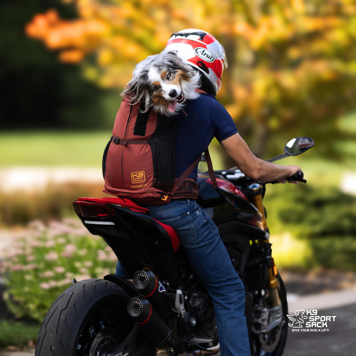 Knavigate | Advanced Dog Carrier with Internal Frame & Hip Belt Carriers K9 Sport Sack