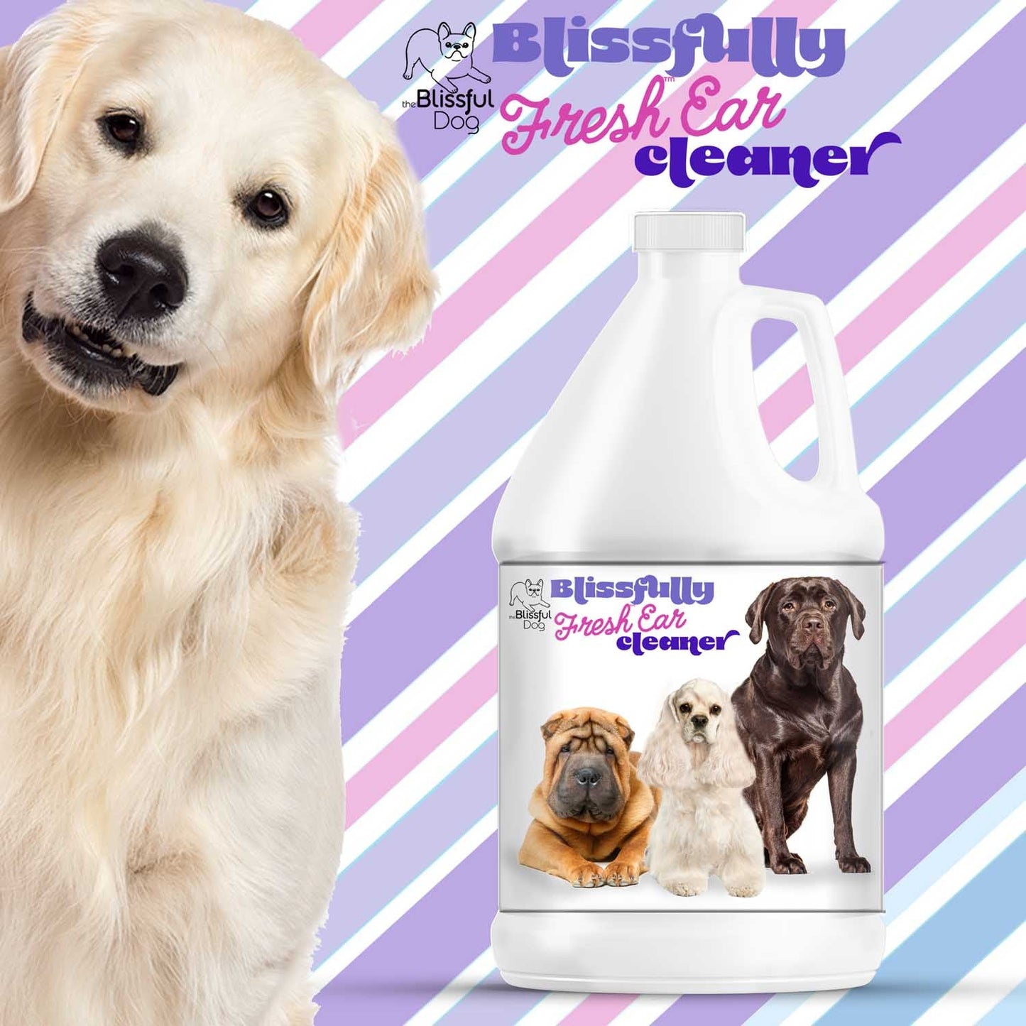 Blissfully Fresh™ Dog Ear Cleaner US Gallon SPRAY The Blissful Dog