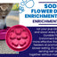 Flower eBowl Deep Slow Feeder Dog Bowl for Enrichment | USA Made EBOWL SodaPup/True Dogs, LLC