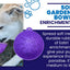 Garden of Eatin' Tipsy Bowl - Wobble Lick Mat for Dogs & Cats | USA Made EMAT SodaPup/True Dogs, LLC
