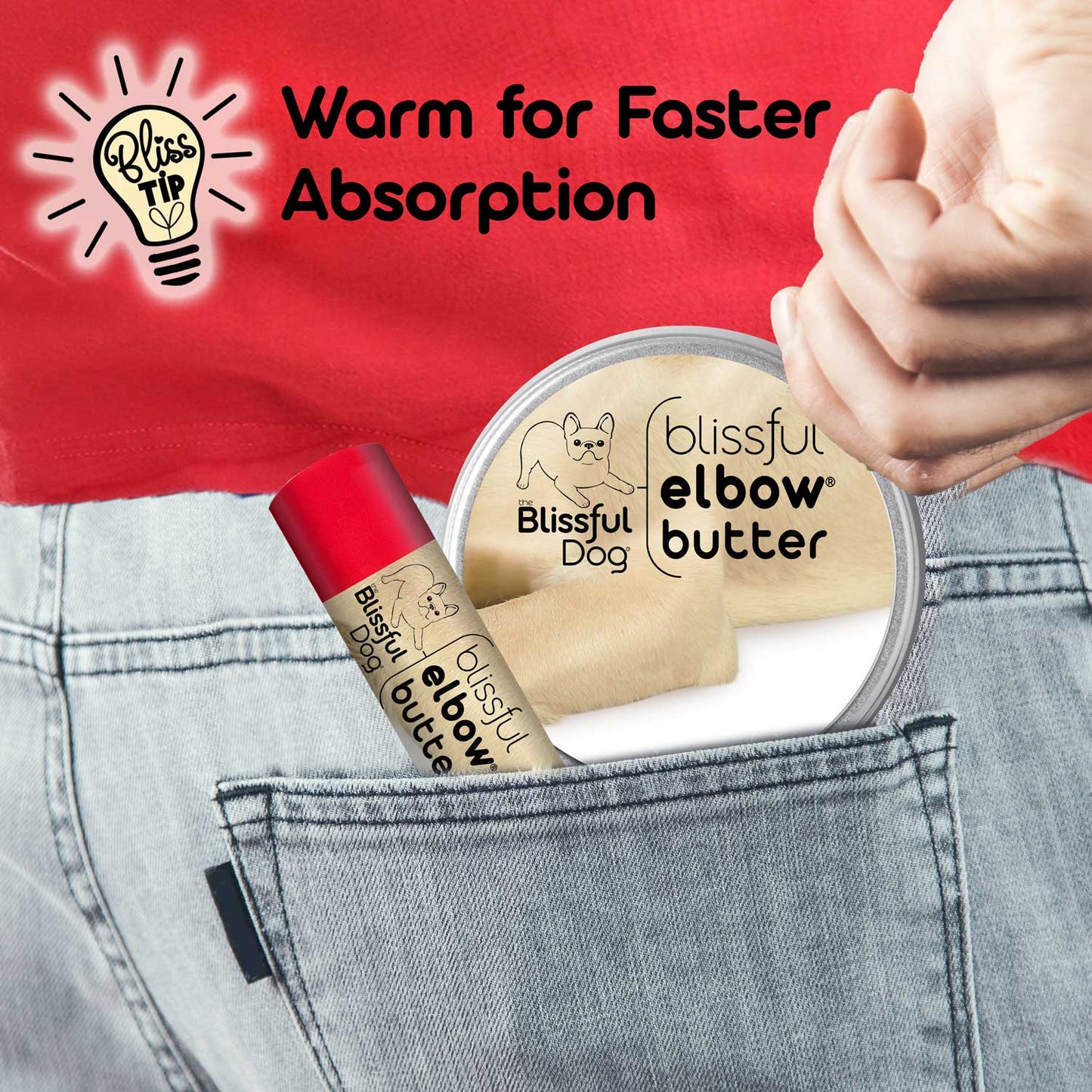 Blissful Elbow® Butter Conditions Your Dog's Elbow Calluses ELBOW BUTTER The Blissful Dog