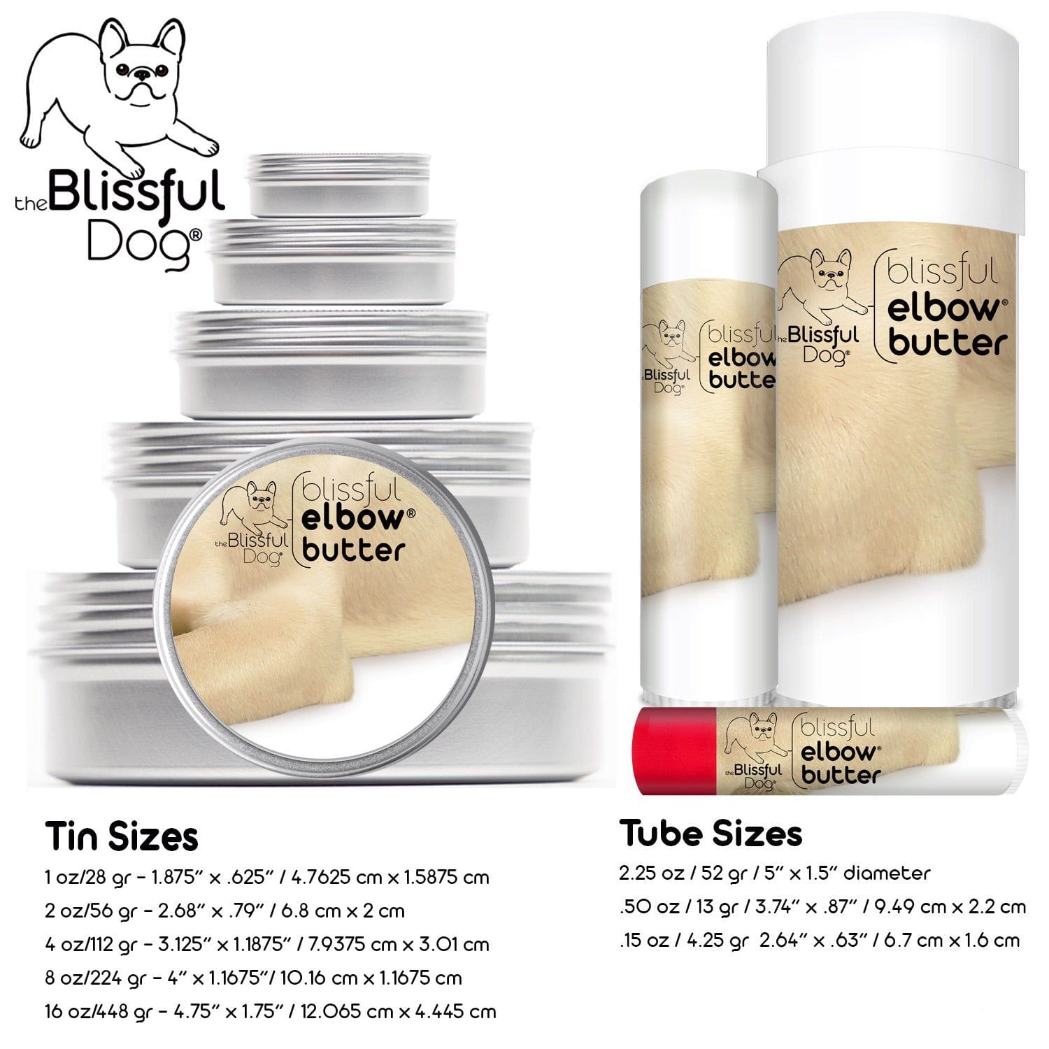 Blissful Elbow® Butter Conditions Your Dog's Elbow Calluses ELBOW BUTTER The Blissful Dog