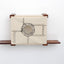 Cat Cubby for Wall - Covered Cat Bed English Chestnut Bamboo Porthole Catastrophic Creations