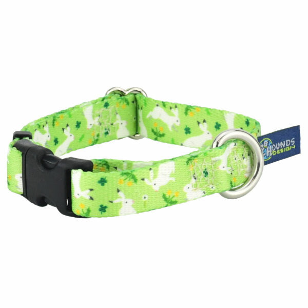 Lucky Dog Dog Collar – EarthStyle 5 8 inch 2 Hounds Design
