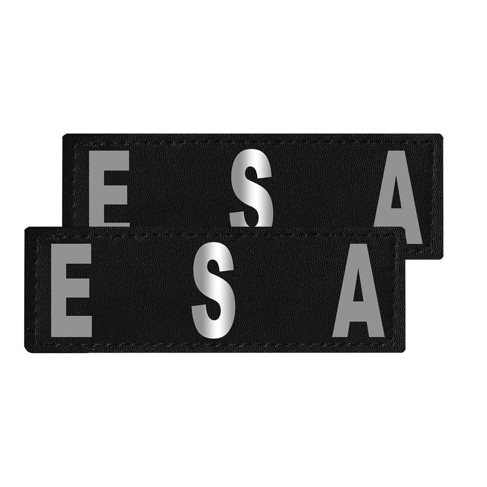 Removable Reflective Patches (Set of 2) ESA Dog Harnesses Dogline