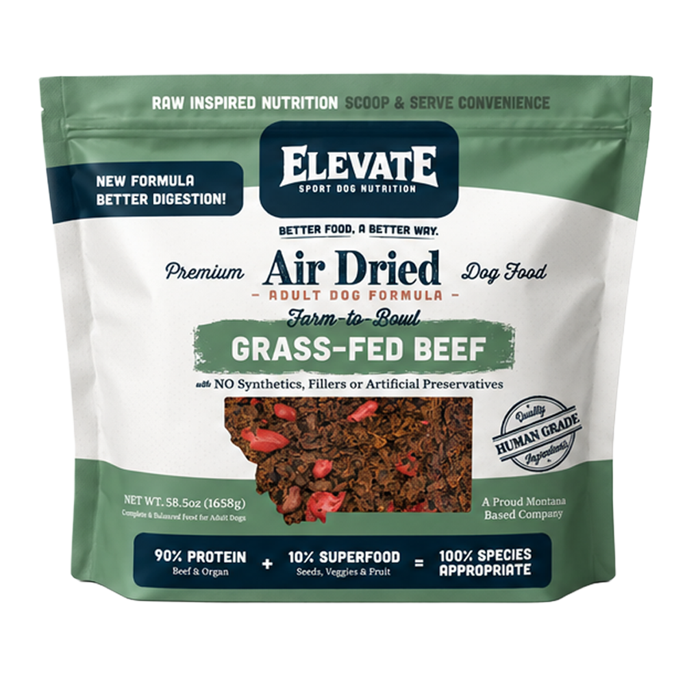 Air-Dried Beef Formula Dog Food Elevate Pet Provisions
