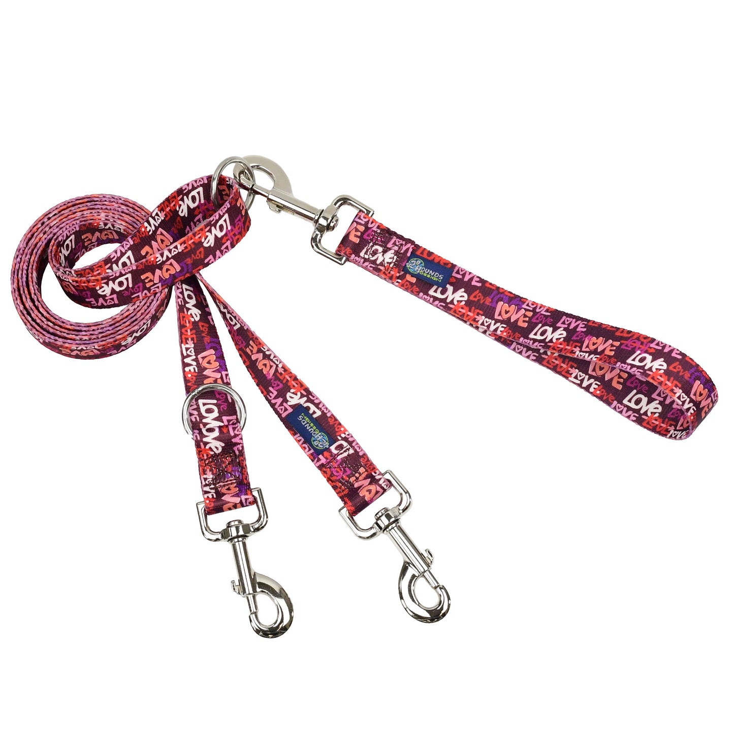 Love Graffiti Red Freedom No-Pull Dog Harness – Earthstyle 2 Hounds Design
