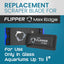 Flipper Edge Standard Acrylic Safe Plastic Blades 10 Pack Replacement Blades Flipper Aquarium Products