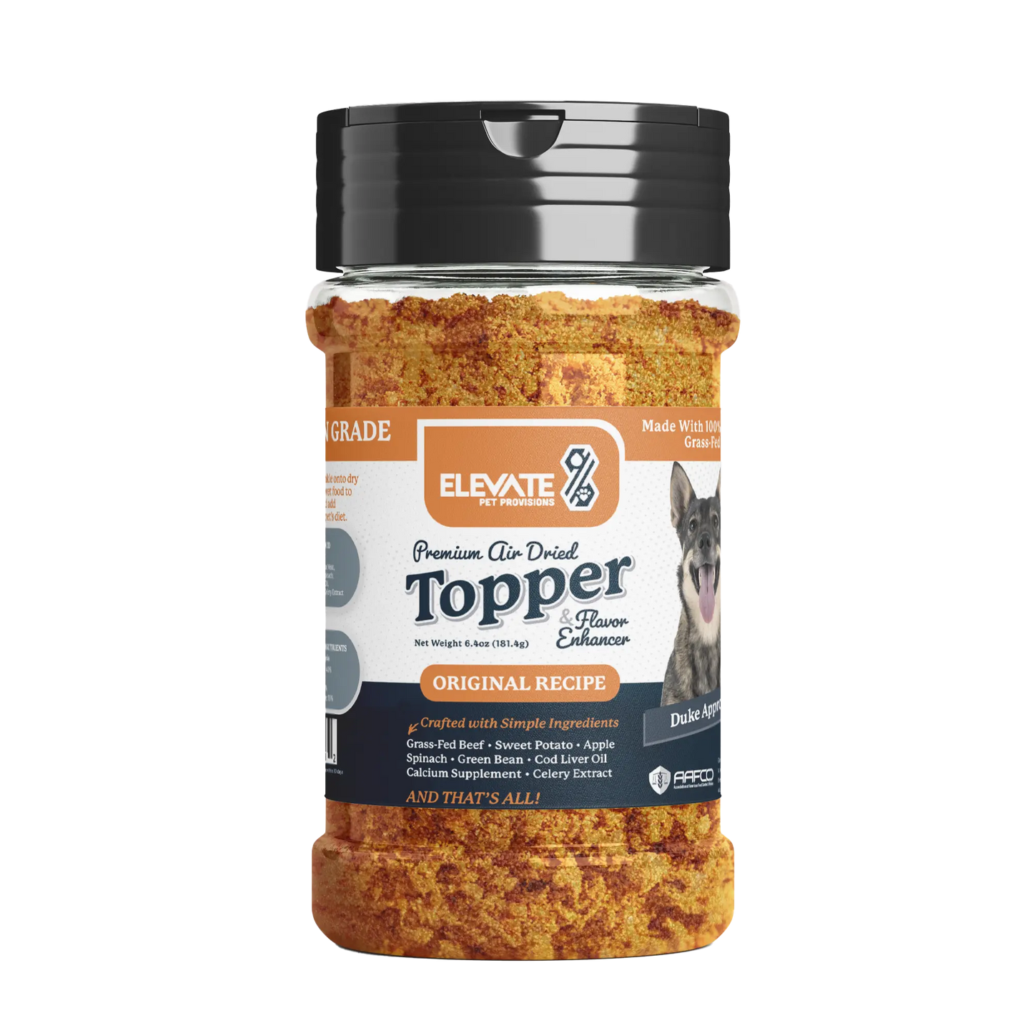 Air-Dried Dog Food Topper - Beef Recipe Dog Food Elevate Pet Provisions