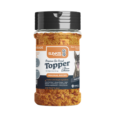 Air-Dried Dog Food Topper - Beef Recipe Dog Food Elevate Pet Provisions