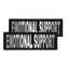 Removable Reflective Patches (Set of 2) "EMOTIONAL SUPPORT" Dog Harnesses Dogline