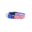 1″ Stars and Stripes Essential Dog Collar 2 Hounds Design