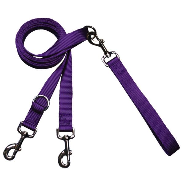 Purple Freedom No-Pull Dog Harness 2 Hounds Design