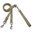 Euro Dog Leash Double Connection (Multiple Color Options) Tan 2 Hounds Design