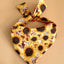 Sunflower Dog Bandana Dog Bandana Happy Tails Outfitters