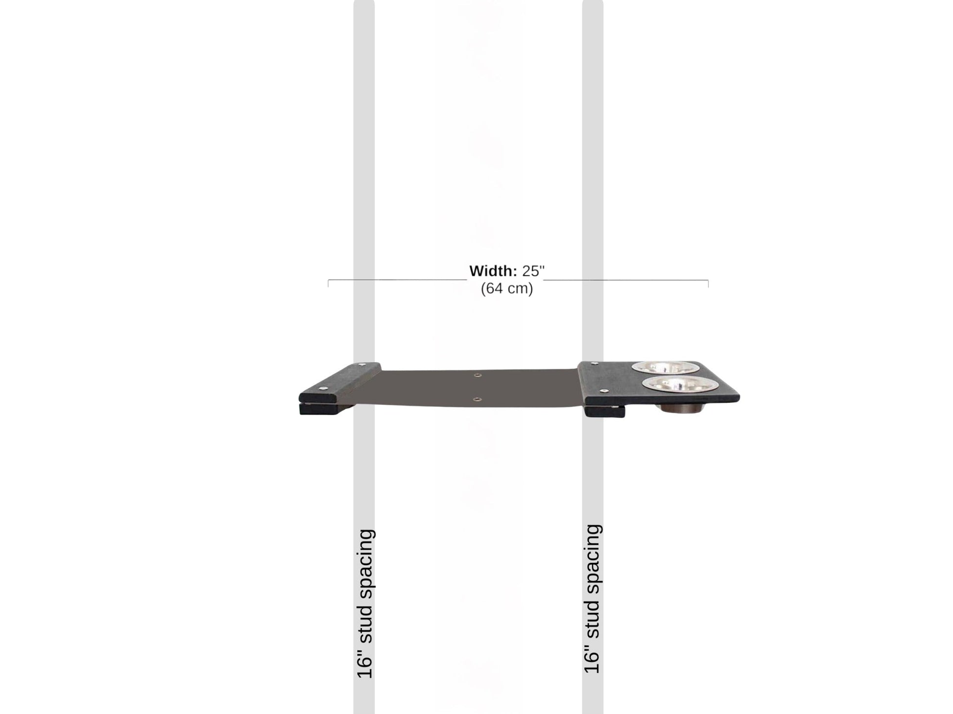 Dog Proof Cat Feeder - Wall-Mounted - Raised Cat Hammock Catastrophic Creations