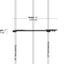 Wall Mounted Cat Feeding Shelf Standard Onyx Bamboo 18" Solid Shelf Cat shelves/bed Catastrophic Creations