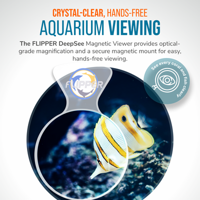 DeepSee Viewer Clear Max 5" Aquarium Viewer Flipper Aquarium Products