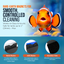 Flipper Edge Limited Edition Clownfish 2 in 1 Floating Magnetic Aquarium Algae Cleaner (MAX) Aquarium Cleaning Supplies Flipper Aquarium Products