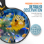 DeepSee Viewer Black Nano 3" Aquarium Viewer Flipper Aquarium Products