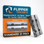Flipper Standard Stainless Steel Replacement Blades 2 Pack Replacement Blades Flipper Aquarium Products