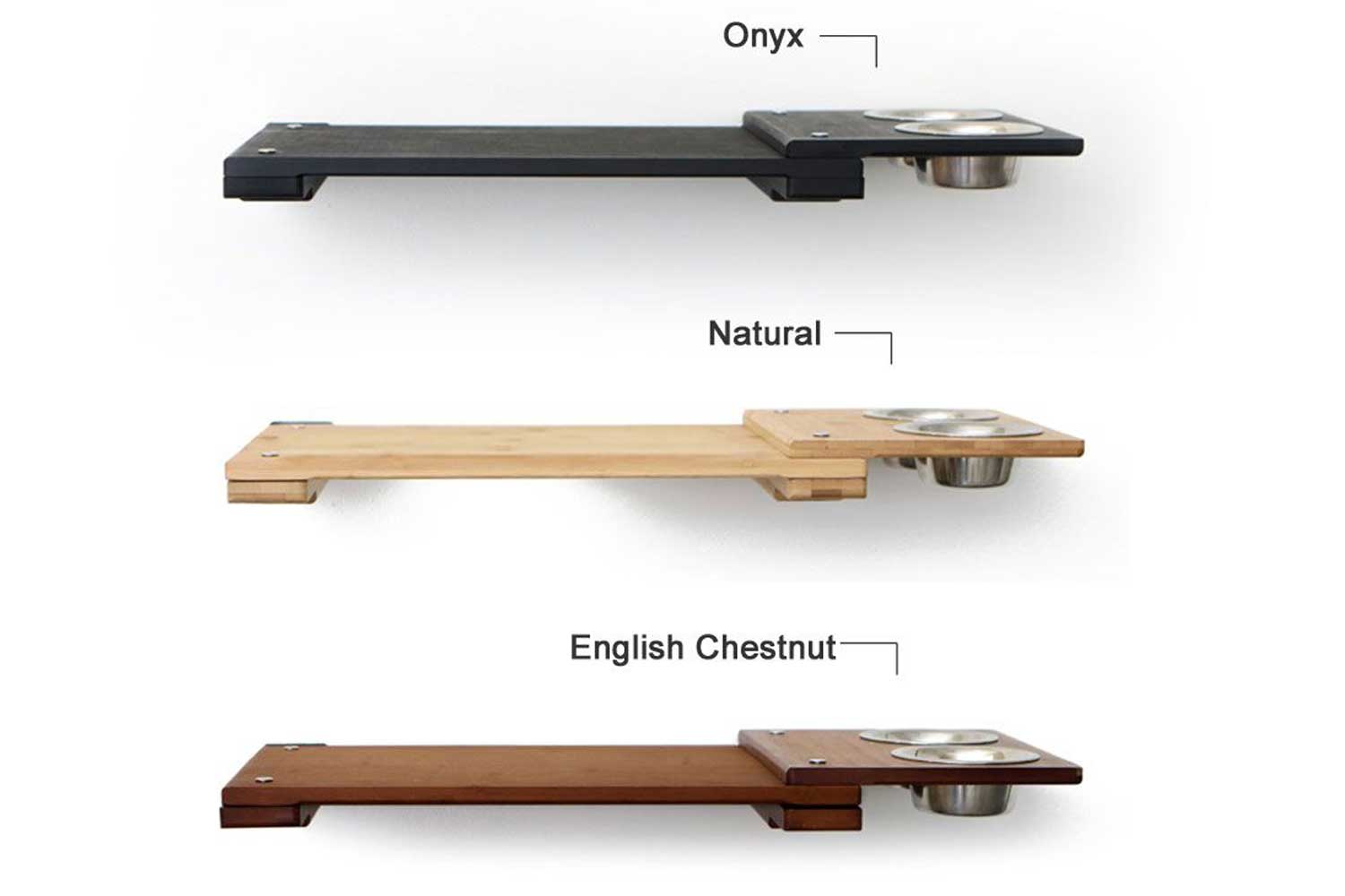 Wall Mounted Cat Feeding Shelf Cat shelves/bed Catastrophic Creations