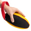 FDT Multi-Color French Linen Football Tug Toy - with Squeaker OR with Handle Dog Toys Dogline