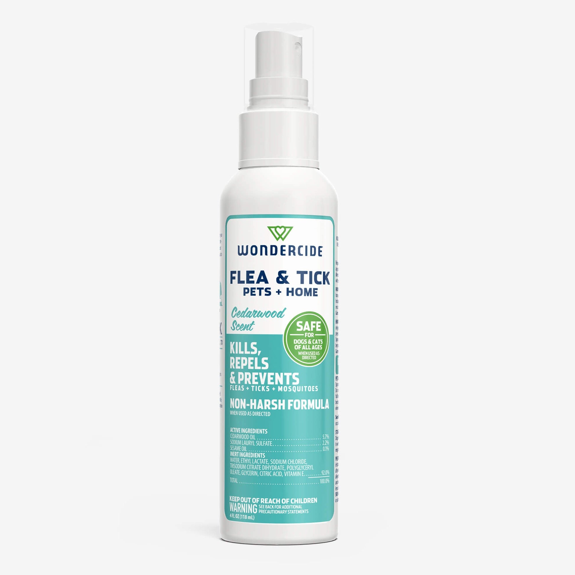 Flea & Tick Spray for Pets + Home Cedarwood 4oz sale Wondercide