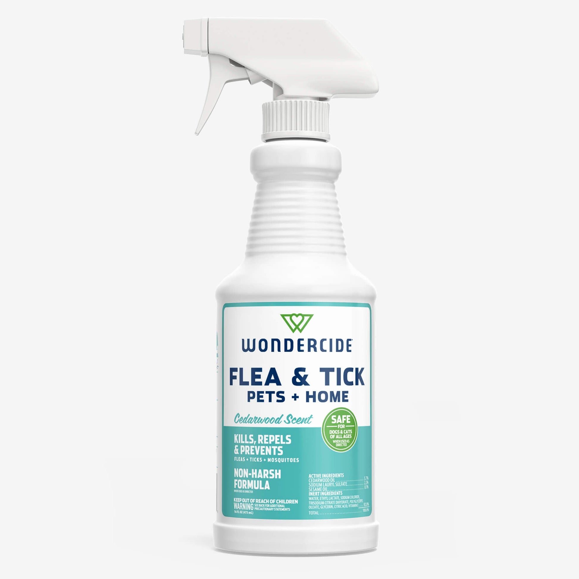 Flea & Tick Spray for Pets + Home Cedarwood 16oz sale Wondercide