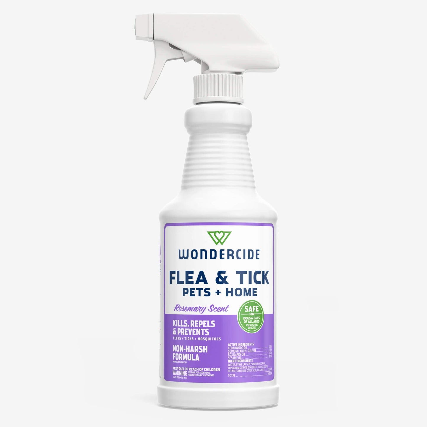 Flea & Tick Spray for Pets + Home Rosemary 16oz sale Wondercide