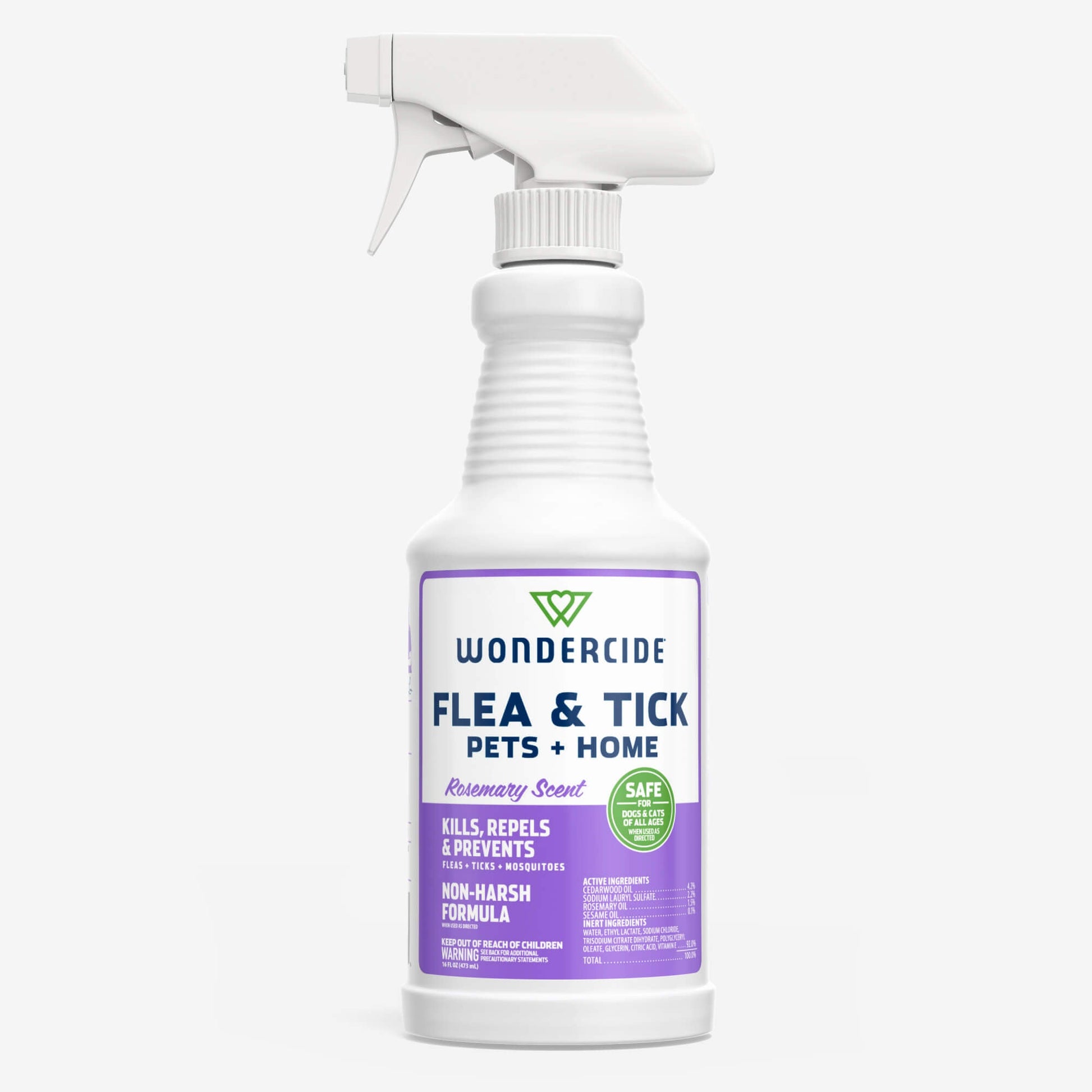 Flea & Tick Spray for Pets + Home Rosemary 16oz sale Wondercide