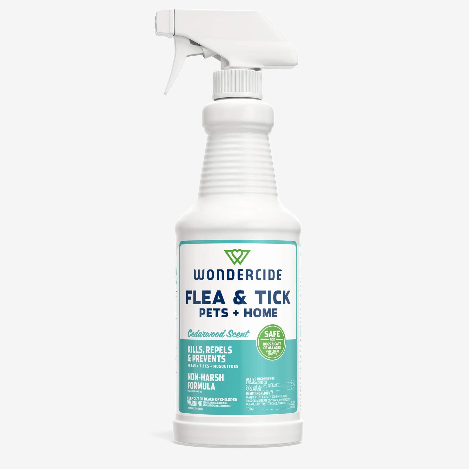 Flea & Tick Spray for Pets + Home Cedarwood 32oz sale Wondercide